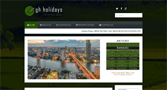 Desktop Screenshot of ghholidaysbd.com